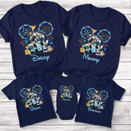 Disney Cruise 2023, Mickey and Friends shirts