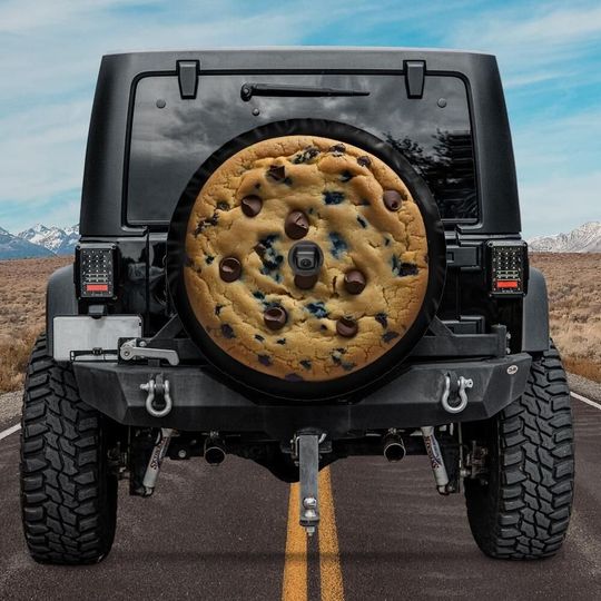 Chocolate Chip Cookie Spare Tire Cover