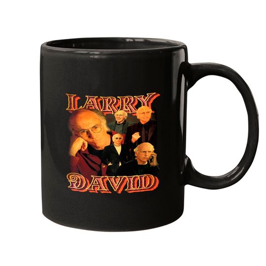 Larry David Vintage Mugs