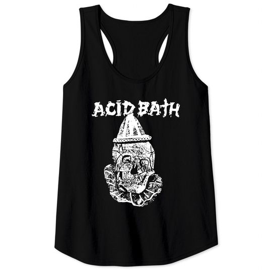 Acid Bath Tank Tops sludge metal, Vintage Acid Bath Tank Tops