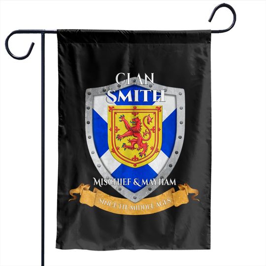 Smith Scottish Family Clan Scotland Shield Garden Flags