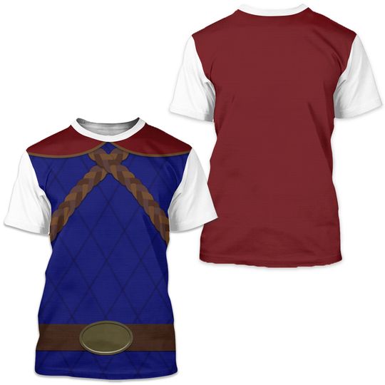 Snow Prince Florian Snow White Unisex All Over Print Running Costume 3D Shirt