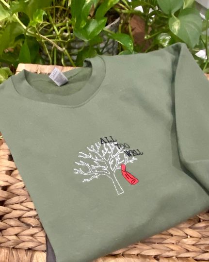 All Too Well Tay.lor S.wi.ft Embroidred Sweatshirt