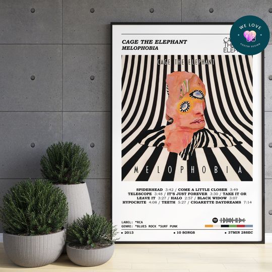 Cage The Elephant - Melophobia Poster