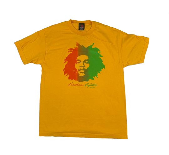 Vintage 2004 Bob Marley Freedom Fighter T-Shirt