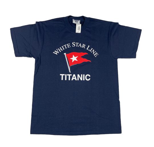 Vintage White Star Lines Titanic T-Shirt