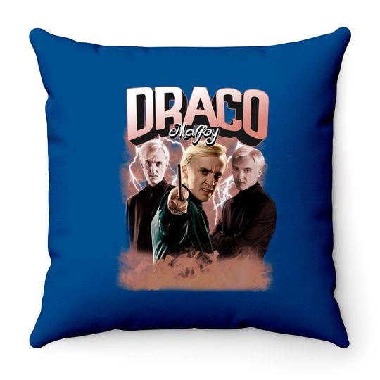 Draco Malfoy Throw Pillows , Vintage  Draco Malfoy Throw Pillows, fans Movie Throw Pillows