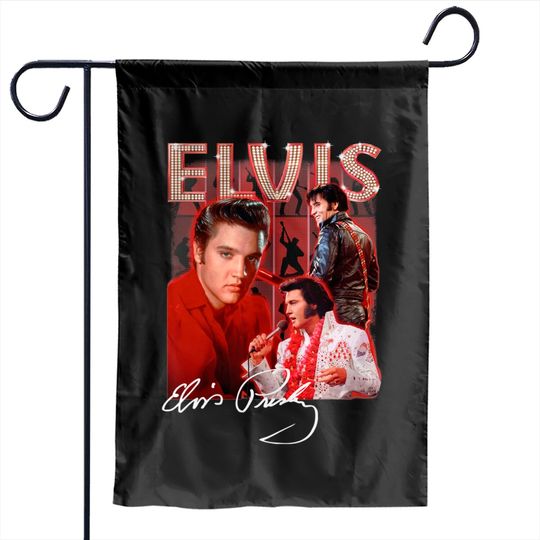 Elvis Presley Garden Flags, Elvis Presley Garden Flags, Elvis Garden Flags, Elvis Merch
