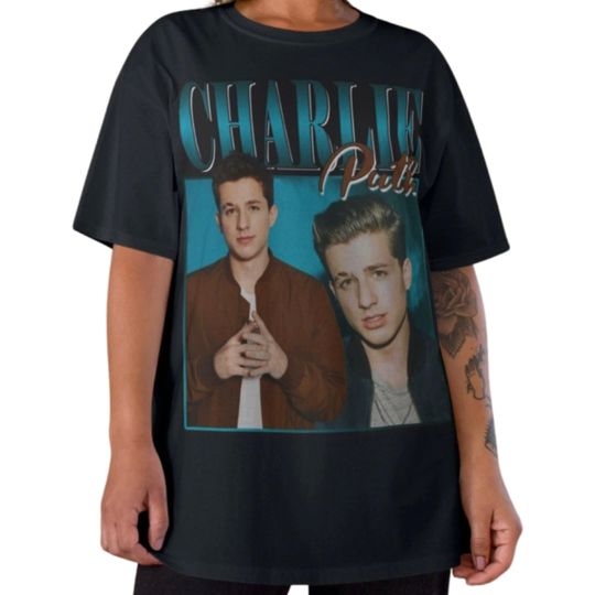 Charlie Puth Tshirt | Charlie Puth Graphic Tee | Charlie Puth Shirt