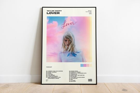 Tay.lor S.wi.ft Poster, Lover Album Poster