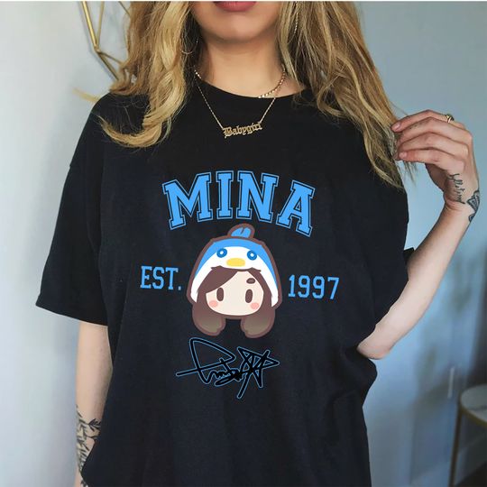 Mina Chibi Twice Shirt, Vintage Twice Chibi Sweatshirt, Twice Kpop Tee
