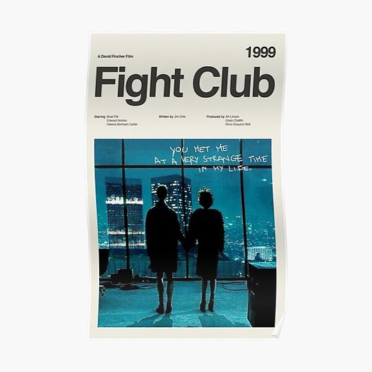 Fight Club Premium Matte Vertical Poster
