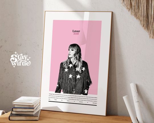 LOVER Album Poster | Tay.lor S.wi.ft Poster swi.ftie Gift Taylor swi.ftie Merch Tay.lor S.wi.ft Wall Art Tay.lor S.wi.ft Print Midnights Folklore