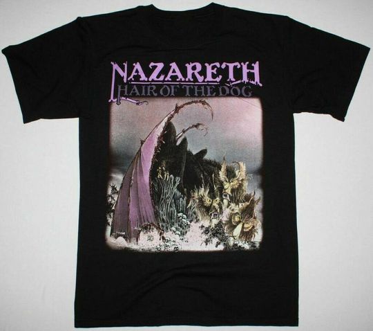 Vintage Nazareth Hair of the Dog Shirt, Nazareth Shirt