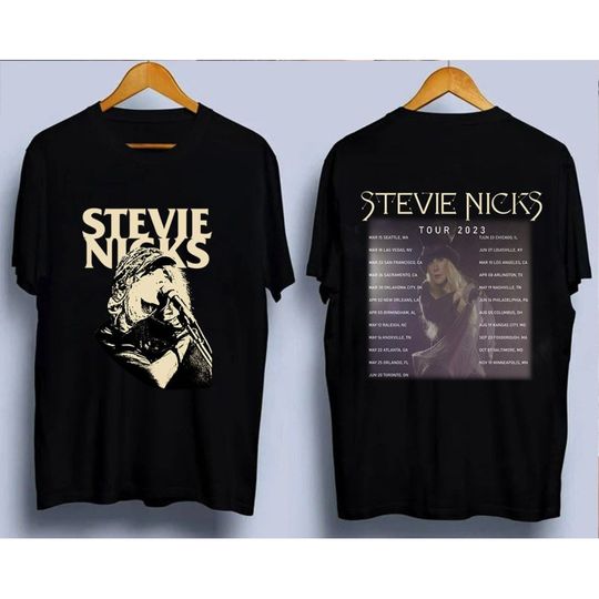 Stevie Nicks Tour 2023 Shirt , Vintage Rock Music Tee
