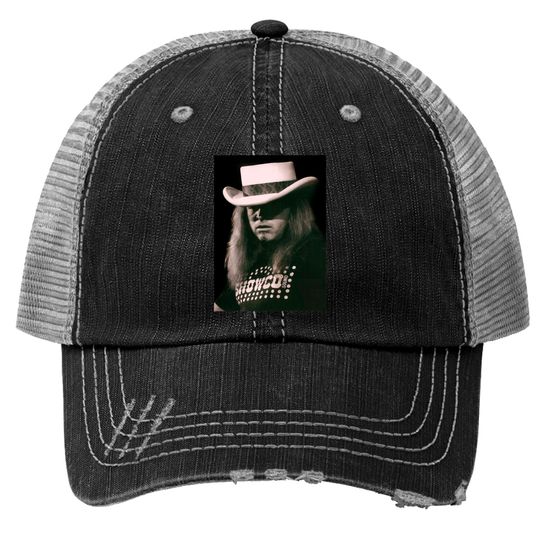 Lynyrd Skynyrd Trucker Hats, Lynyrd Skynyrd Ronnie Van Zant Rock & Roll Trucker Hats