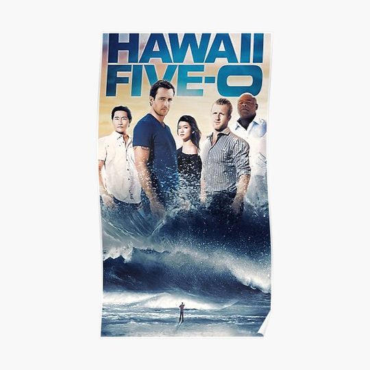 Hawaii five 0 Premium Matte Vertical Poster