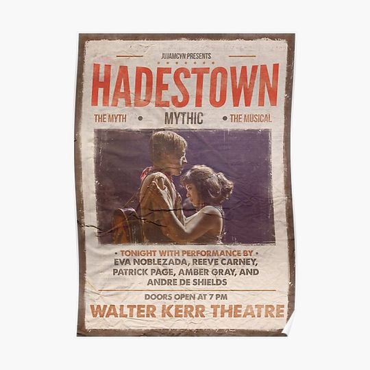 Hadestown Vintage Poster Premium Matte Vertical Poster