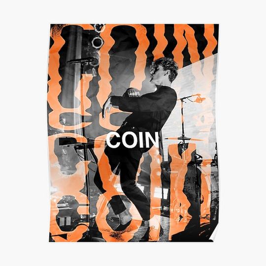 COIN Indie Pop Band Poster Premium Matte Vertical Poster