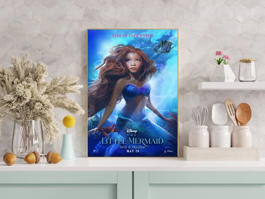 Poster The Little Mermaid  Movie 2023 Poster