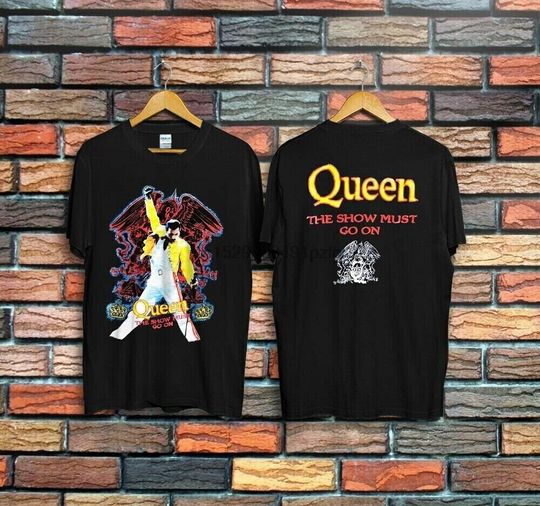 1991 Queen Band Tour Vintage Tshirt, Queen Band Shirt, Vintage Queen Band Tee