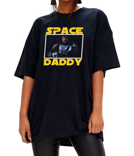 Space Daddy Pedro Pascal Shirt Zaddy Pascal, Funny Pop Culture Tee