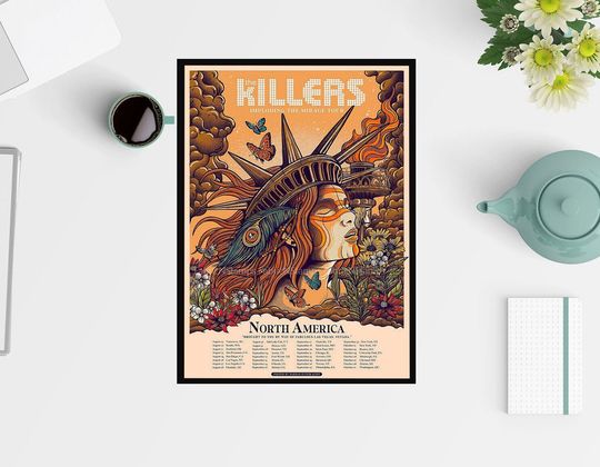 The Killers North American Tour Poster