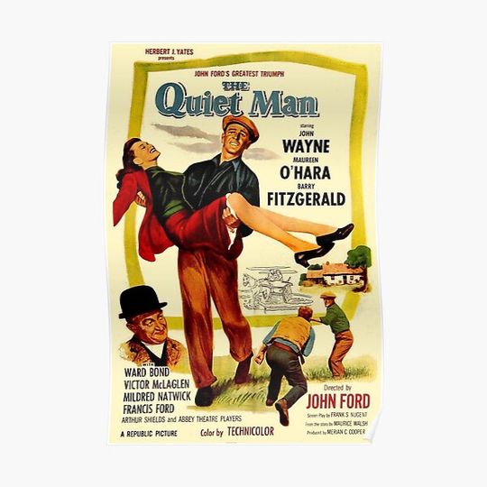 The Quiet Man Premium Matte Vertical Poster