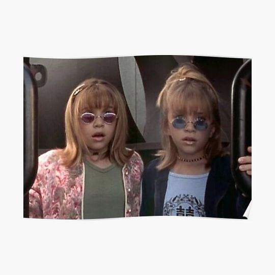 Mary-Kate and Ashley Olsen Premium Matte Vertical Poster