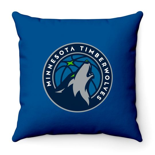 Minnesota Timberwolves Throw Pillows