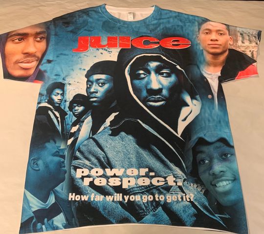 Juice Movie Shirt Tupac Queen Latifah Samuel L. Jackson Omar Epps Jermaine Hopkins Black Movies 90's