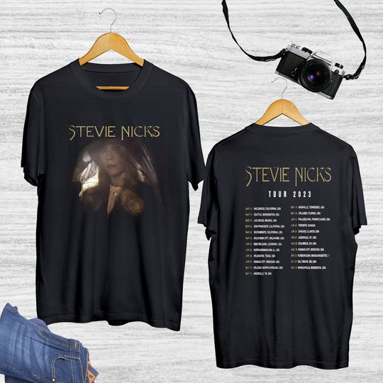 Stevie Nicks Tour Concert Shirt, Stevie Nicks Rock Music Shirt, Stevie Nicks Tour 2023