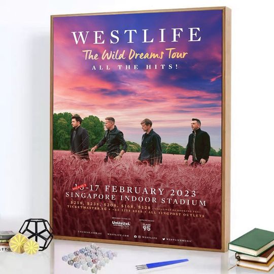 Westlife Tour 2023 Poster