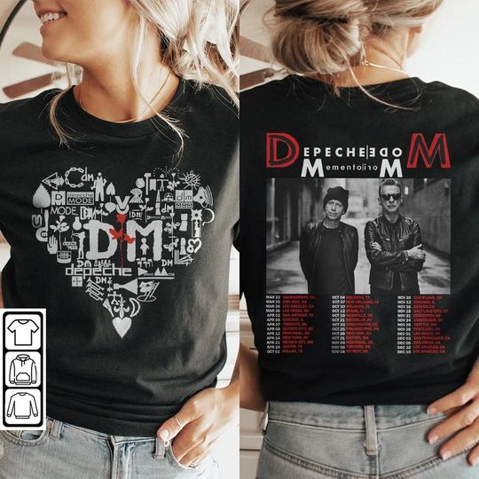 Depeche Mode Memento Mori World Tour T-Shirt, Depeche Mode Tour 2023 Shirt