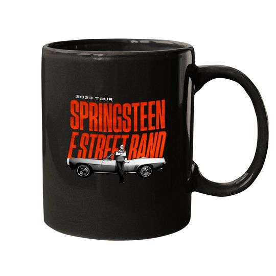 Bruces Springsteens 2023 Tour Mugs