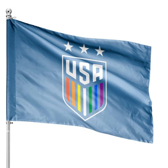 USWNT Pride House Flags