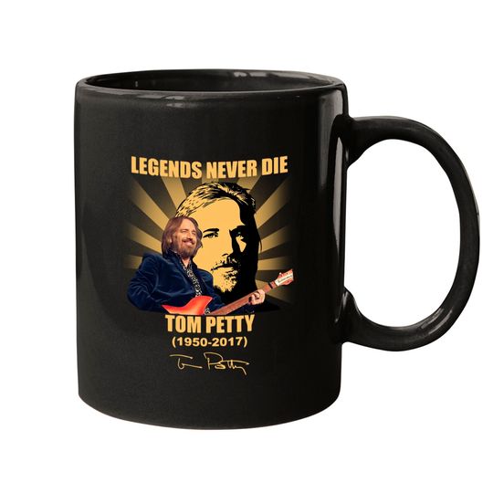 Legend Never Die Toms Pettys 1950 2017 Fans Thank You The Memories Mugs
