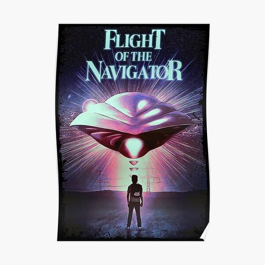 Flight of the Navigator Premium Matte Vertical Poster