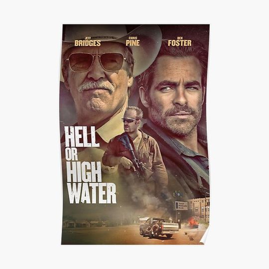Hell or High Water Premium Matte Vertical Poster