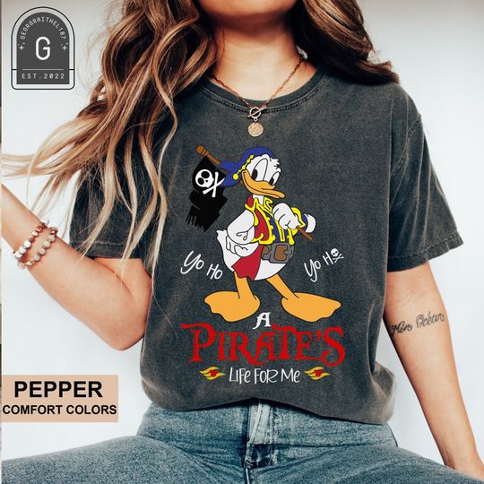 Comfort Colors Donald Duck Shirt