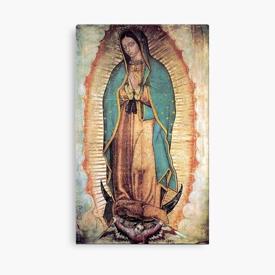 Original Picture of Our Lady of Guadalupe Canvas