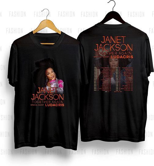 Janet Jackson Together Again Shirt, Together Again Tour 2023 Shirt