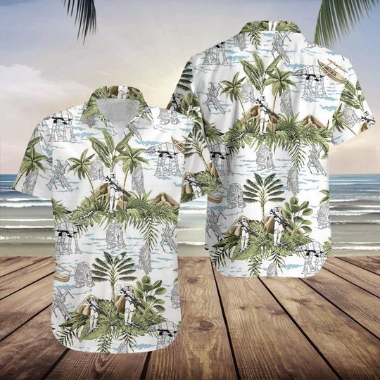 Star Wars Beach Shirt, Star Wars Hawaiian Shirt, Starwars Shirt For Men, Summer Hawaii Shirt