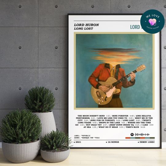 Lord Huron - Long Lost Album Poster / Lord Huron Poster