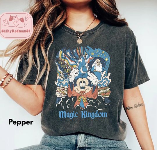 Retro Mickey Mouse Shirt, Vintage Magic Kingdom Shirt
