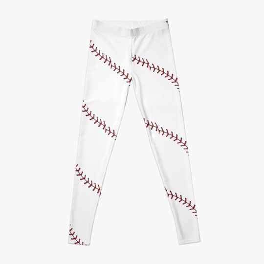 Baseball Lace stitches Leggings