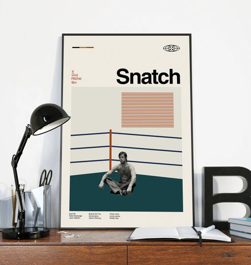 SNATCH poster - Retro Movie Poster