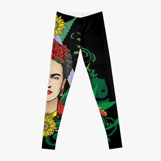 Frida Kahlo portait Leggings
