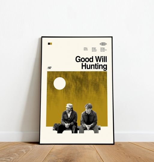 Good Will Hunting Movie Poster - Retro Poster