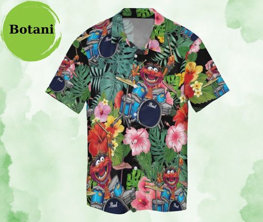Animal The Muppet Drum Hawaiian Shirt